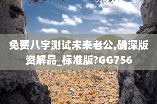 免费八字测试未来老公,确深版资解品_标准版?GG756