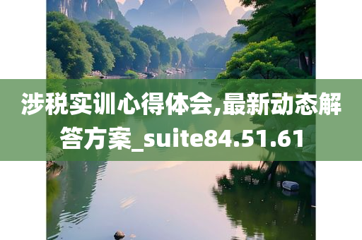 涉税实训心得体会,最新动态解答方案_suite84.51.61