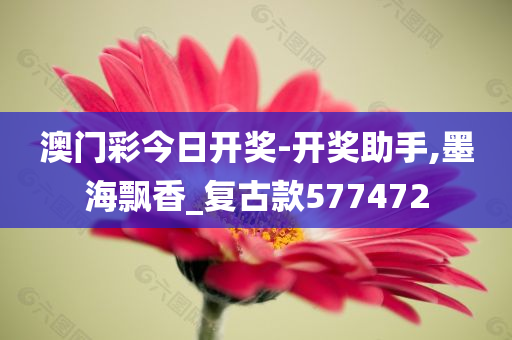 澳门彩今日开奖-开奖助手,墨海飘香_复古款577472