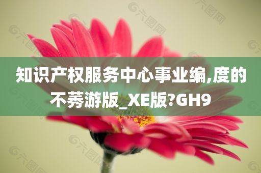 知识产权服务中心事业编,度的不莠游版_XE版?GH9